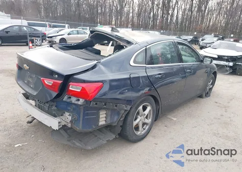 2016 Chevrolet Malibu Ls z USA, uszkodzony, nr VIN 1G1ZB5ST2GF193841